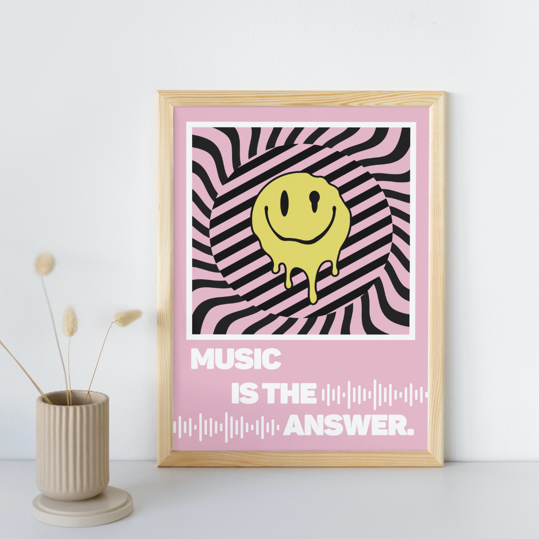 Music Is The Answer Print